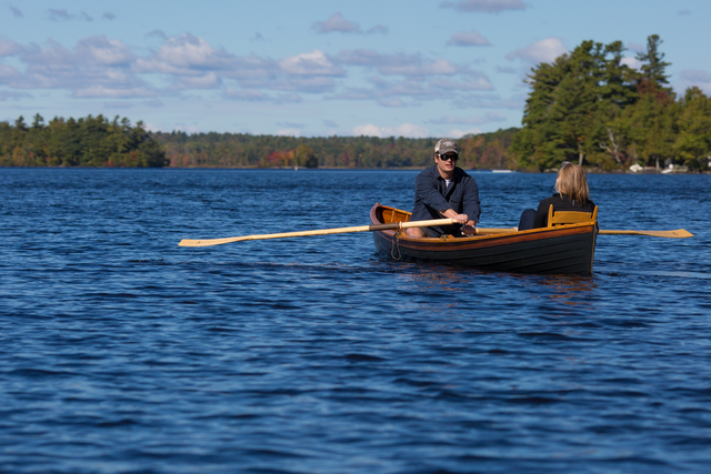 Selecting the correct oar