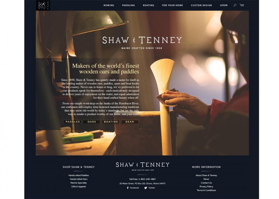 Shaw & Tenney's New Updated Website