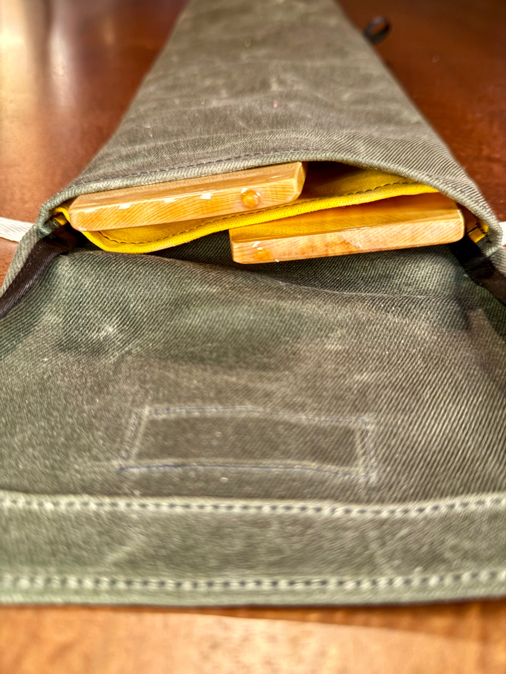 Waxed Twill Oar Bag