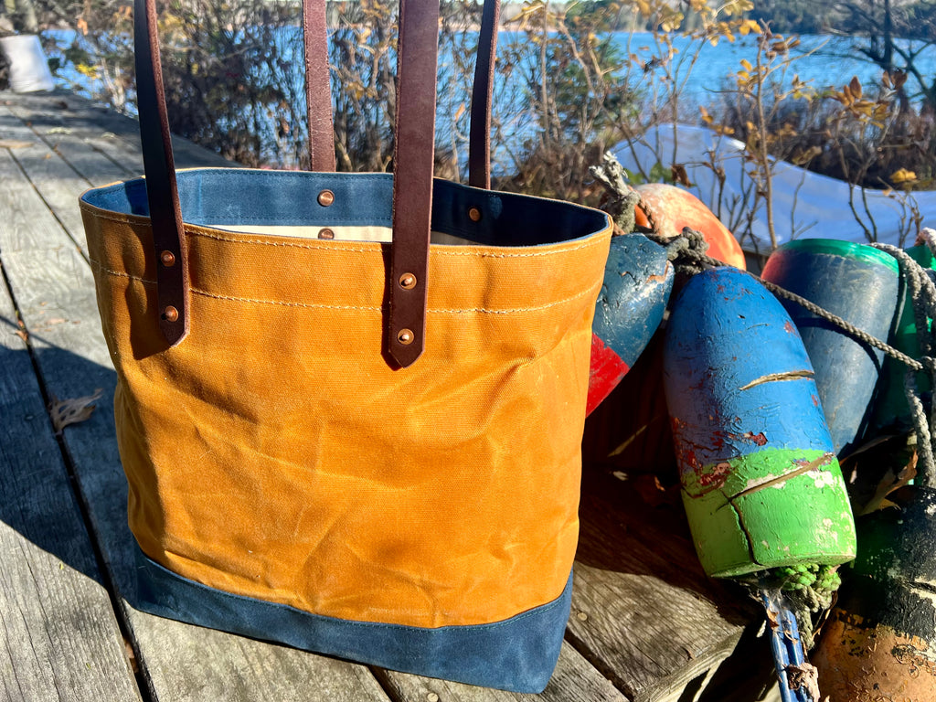 Waxed Canvas Tote