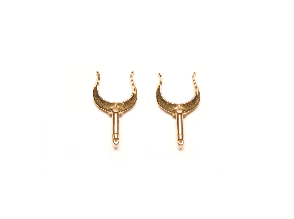 Round Hillocks Round and Horn Oarlocks – Shaw & Tenney